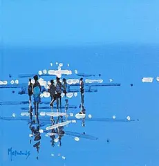 Light Reflections by John Morris, oil on board, sold Oct 2026