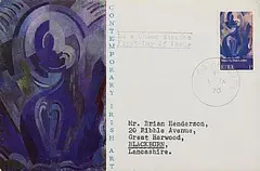Madonna by Mainie Jellett, first day of issue stamp, sold Oct 2026