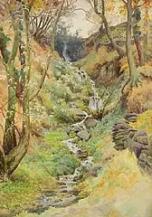 Broadbottom by Thomas Tayler Ireland, watercolour, sold Oct 2026