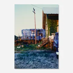 Untitled (Blue Train Engine) by William Eggleston, C-print, sold Oct 2026