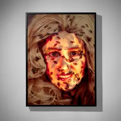 Untitled (Ants) by Cindy Sherman, 1989, color duratrans in lightbox, sold Oct 2026