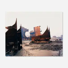 Shipbreaking #9a, Chittagong, Bangladesh by Edward Burtynsky, C-print, sold Oct 2026