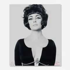 Elizabeth Taylor by Bert Stern, gelatin silver print, sold Oct 2026