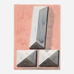 Esquina by Los Carpinteros, 2002, watercolor on paper, sold Oct 2026