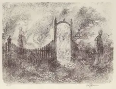 Uten tittel by Karl Erik Harr, Litografi, sold Oct 2026