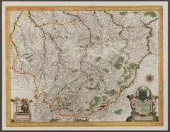 MAP OF CHAMPAGNE, FRANCE by Joan Blaeu, hand-colored copperplate engraving on laid paper, sold Oct 2026