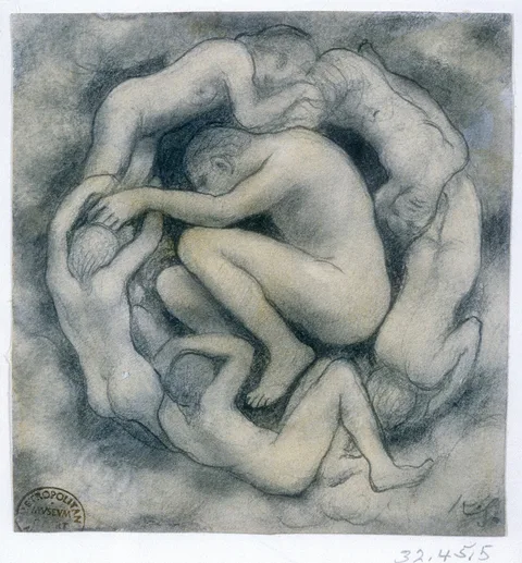 Kahlil Gibran, Sketch for "Jesus the Son of Man"