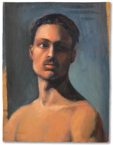 Kahlil Gibran, Portrait of Rihani