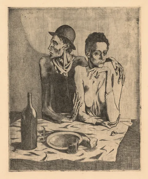 Pablo Picasso, The Frugal Meal