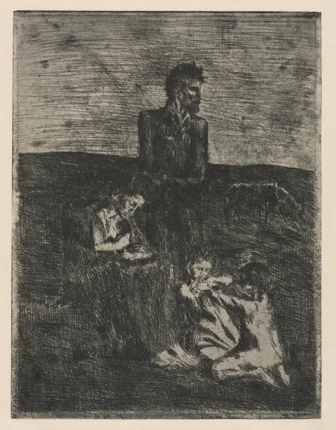 Pablo Picasso, The Poor