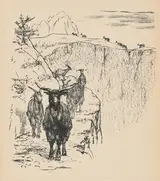 August Gaul, Ziegen (Goats) from Deutsche Graphiker der Gegenwart (German Printmakers of Our Time)