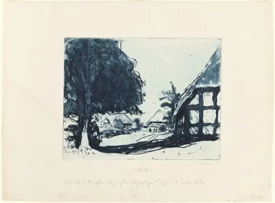 Ernst Ludwig Kirchner, Village Street