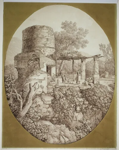 Jacob Philipp Hackert, Group of People on a Terrace