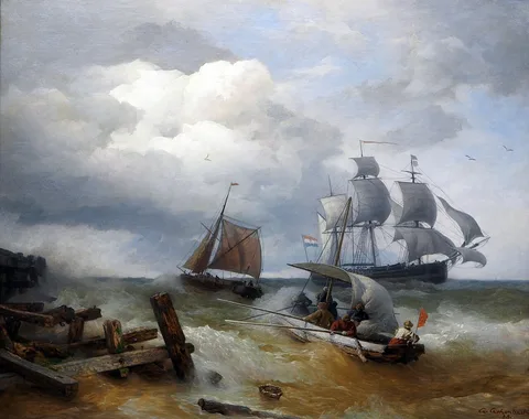 Andreas Achenbach, Untitled