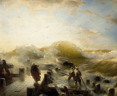 Andreas Achenbach, Untitled