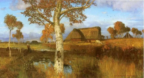 Otto Modersohn, Autumn in the marsh