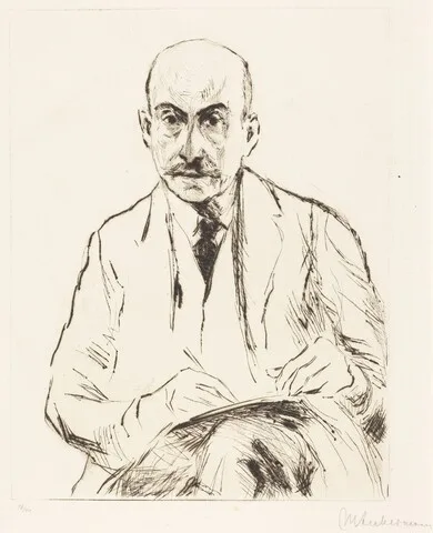 Max Liebermann, Self-Portrait