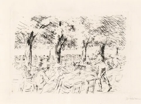 Max Liebermann, Cafe