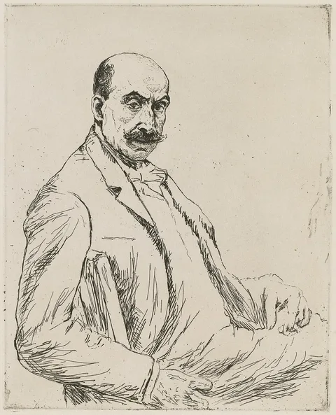 Max Liebermann, Self-Portrait