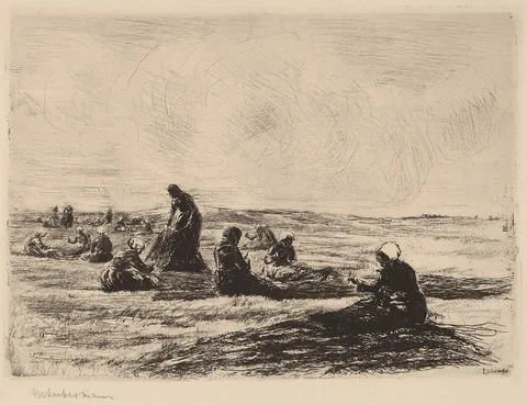 Max Liebermann, Mending the Nets