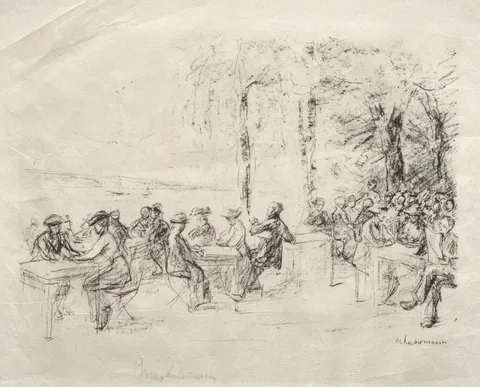 Max Liebermann, Cafe on the Havel