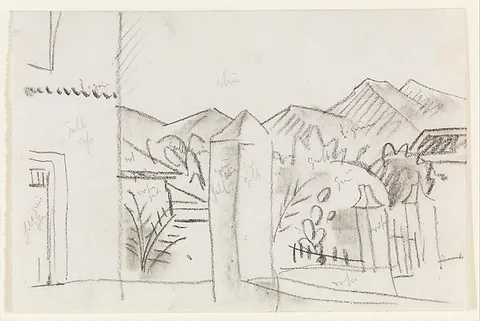 August Macke, Tunisian View