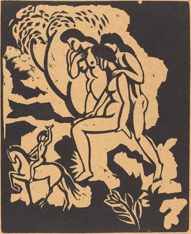 August Macke, Begrüssung (Greeting)