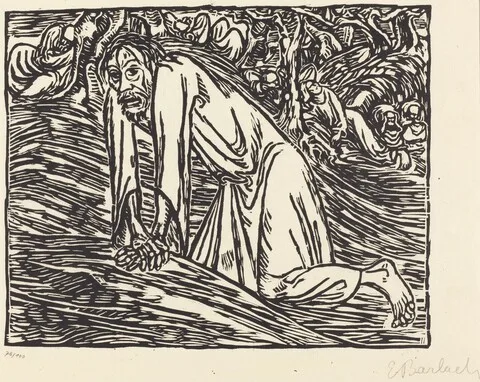 Ernst Barlach, Christ in Gethsemane