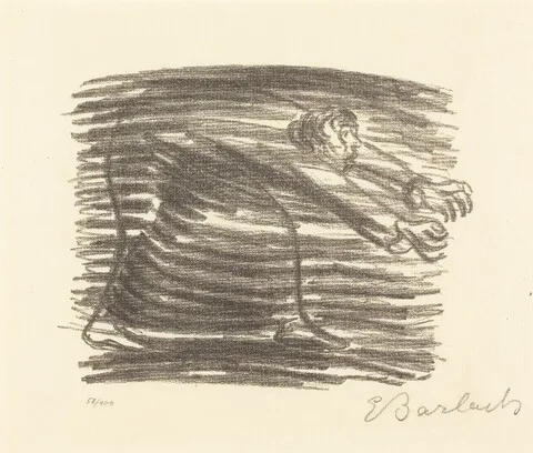 Ernst Barlach, Walk in the Shadow