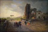 Oswald Achenbach, Roman Landscape