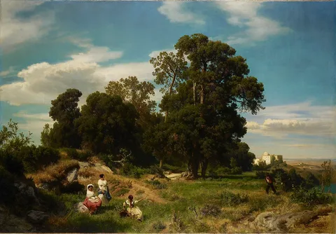 Oswald Achenbach, Morning