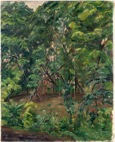 Max Beckmann, Evening Forest Landscape / In the Park