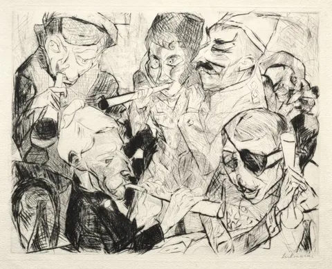 Max Beckmann, Happy New Year 1917
