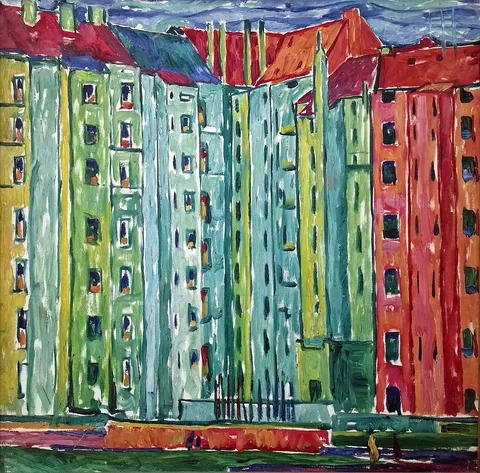 Walter Ophey, Green Back buildings