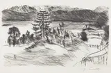Lovis Corinth, Grosse Walchenseelandschaft (Large Walchen Sea Landscape)