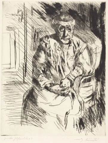 Lovis Corinth, Ma Belle Mere (Mother-in-Law)