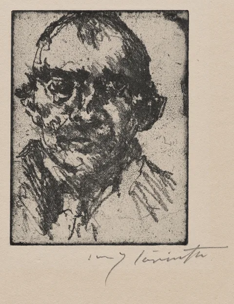 Lovis Corinth, Self-Portrait