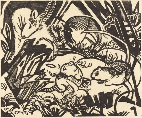 Franz Marc, Animal Legend (Tierlegende)