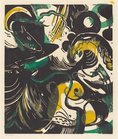 Franz Marc, Genesis II (Schopfungsgeschichte II)
