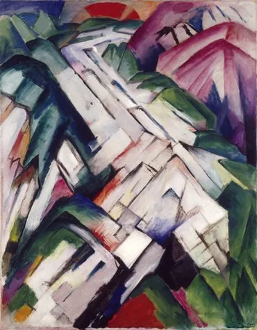 Franz Marc, Mountains