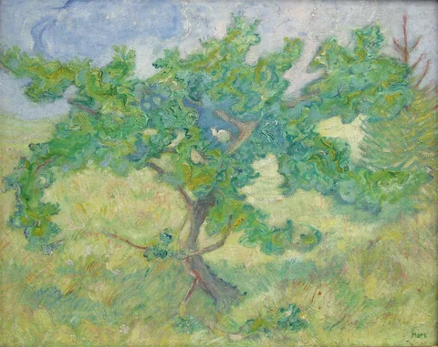 Franz Marc, Little oak tree