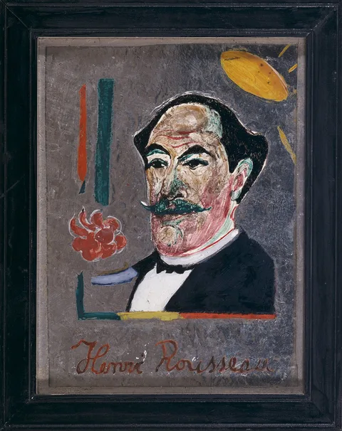 Franz Marc, Portrait of Henri Rousseau