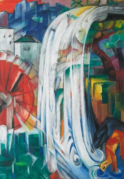 Franz Marc, The Bewitched Mill