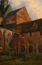 Fritz von Wille, Fritzlar Church, Eastern Section and Monastery Garden