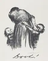 Käthe Kollwitz, Bread (Brot)