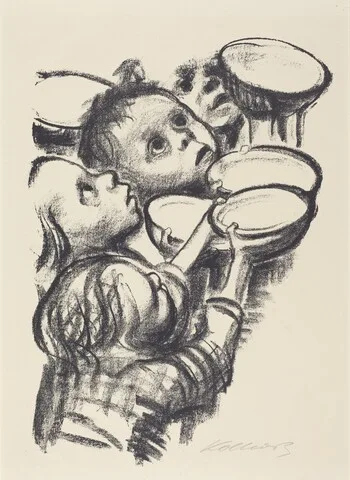 Käthe Kollwitz, Germany's Children are Hungry! (Deutschlands Kinder Hungern!)