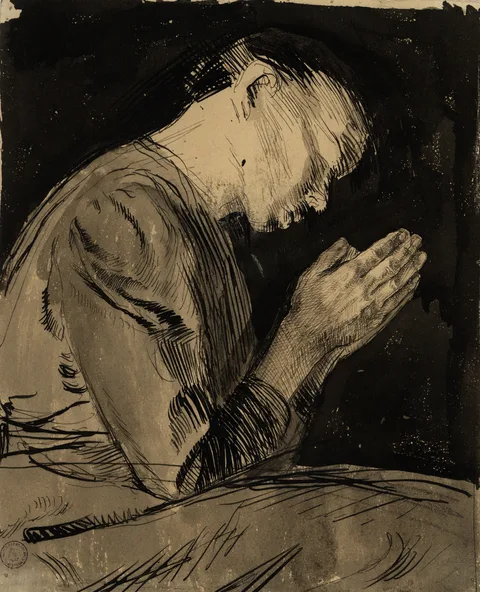 Käthe Kollwitz, Praying Woman
