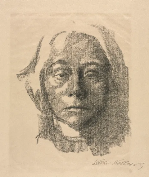 Käthe Kollwitz, Self-Portrait