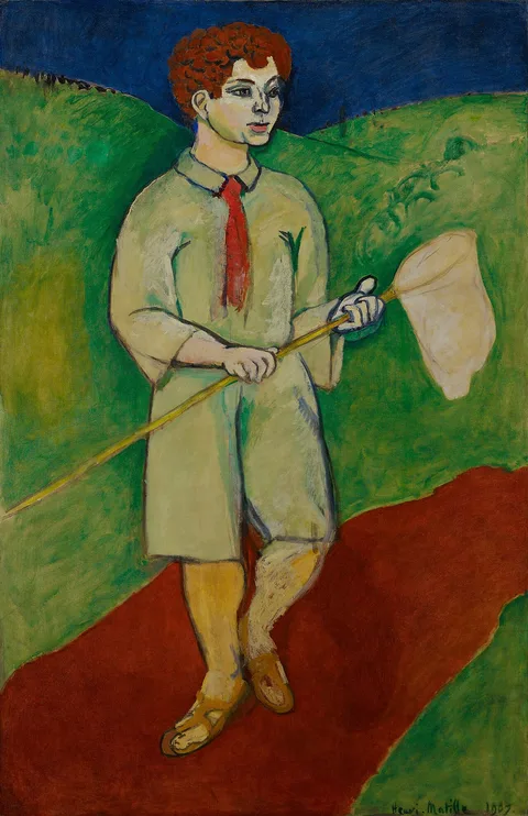 Henri Matisse, Boy with Butterfly Net