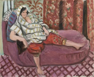 Henri Matisse, Woman on Rose Divan